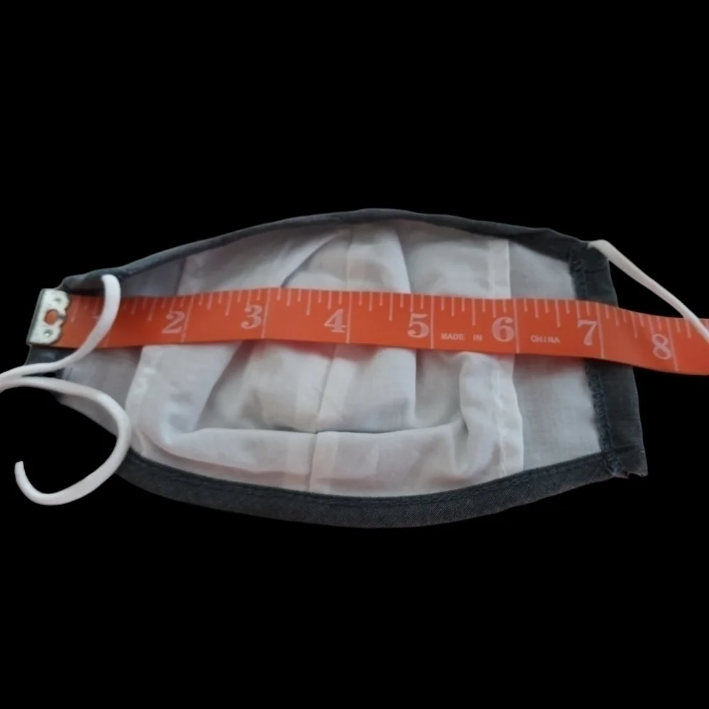 Perry Ellis Gray Grey Unisex Face Mask with Opening